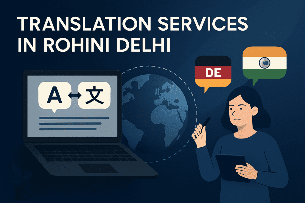 Translation Services in Rohini, Delhi By Innovative Language Solutions Pvt. Ltd.