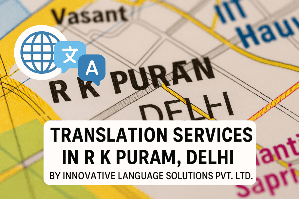 ranslation Services in R K Puram