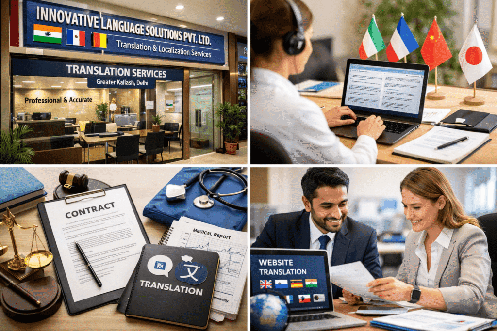 Professional Translation Services in Greater Kailash Delhi